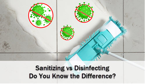 The safety of your clients depends on your understanding of sanitizing vs disinfecting