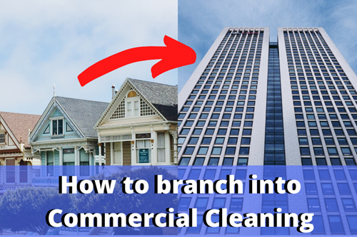 How to expand into commercial cleaning