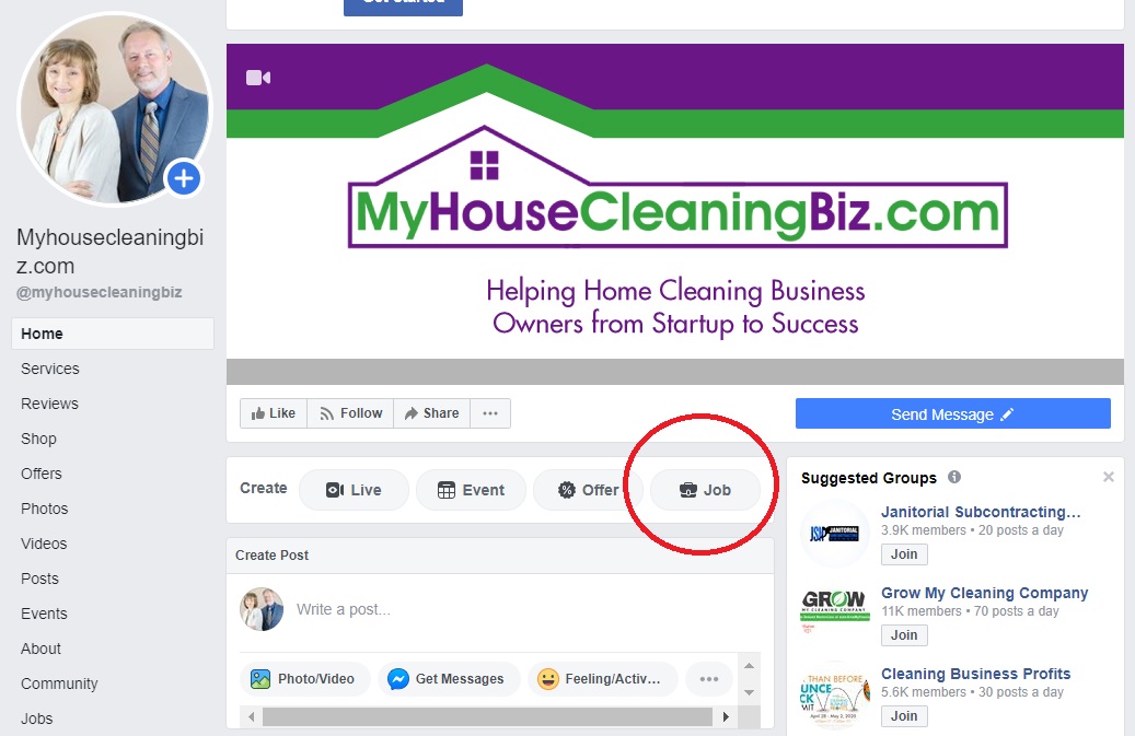 How to create a job posting on Facebook