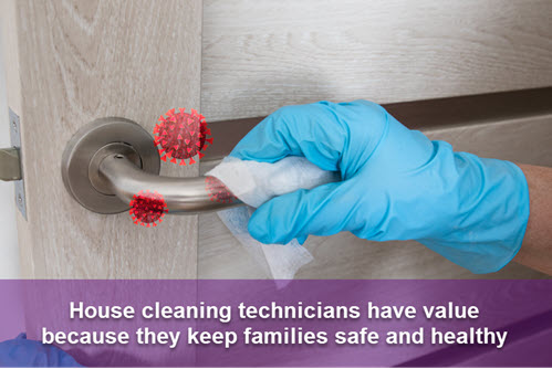 Cleaning Techs Have Value