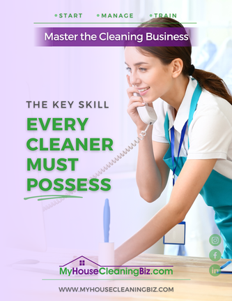 What is the key skill of a cleaner&##x3f;