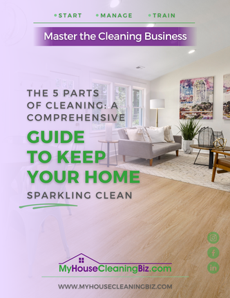 What are the 5 parts of cleaning&##x3f;