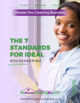 What are the 7 standards for an ideal housekeeping in order&##x3f;
