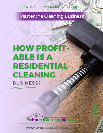 How profitable is a residential cleaning business&##x3f;