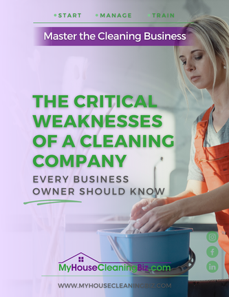 What is the weakness of a cleaning company&##x3f;
