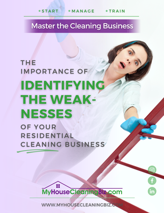 What are the weaknesses of a cleaning business&##x3f;