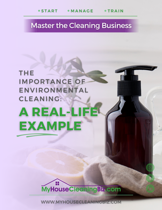 What is an example of environmental cleaning&##x3f;
