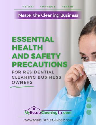 What are the health and safety precautions when cleaning&##x3f;