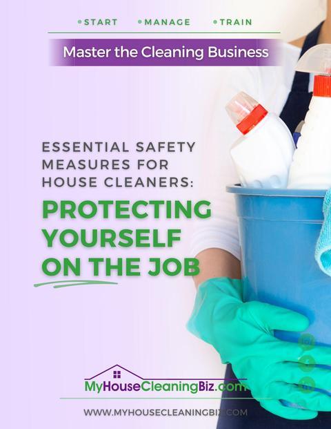How can I protect myself as a house cleaner&##x3f;