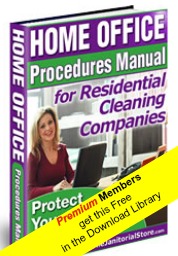 Home Office Procedures Manual for Residential Cleaning Companies